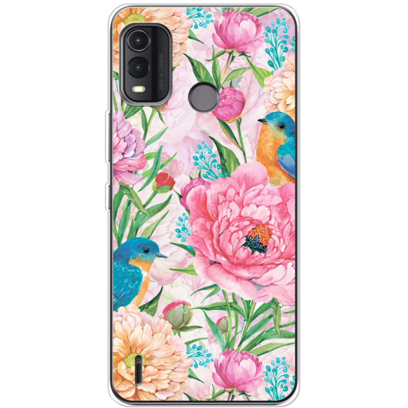 Чехол BoxFace Nokia G11 Plus Birds in Flowers