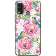 Чехол BoxFace Nokia G11 Plus Birds and Flowers