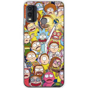 Чехол BoxFace Nokia G11 Plus Rick and Morty