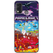 Чехол BoxFace Nokia G11 Plus Minecraft World Beyond