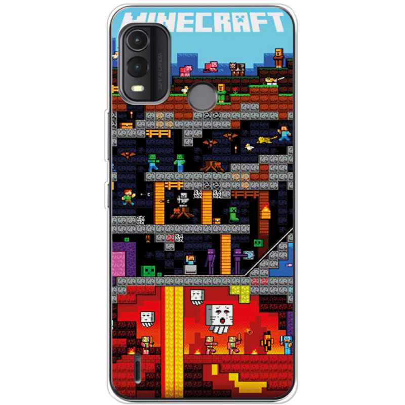 Чехол BoxFace Nokia G11 Plus Minecraft Lode Runner