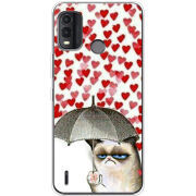 Чехол BoxFace Nokia G11 Plus Raining Hearts