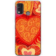 Чехол BoxFace Nokia G11 Plus Warm Hearts