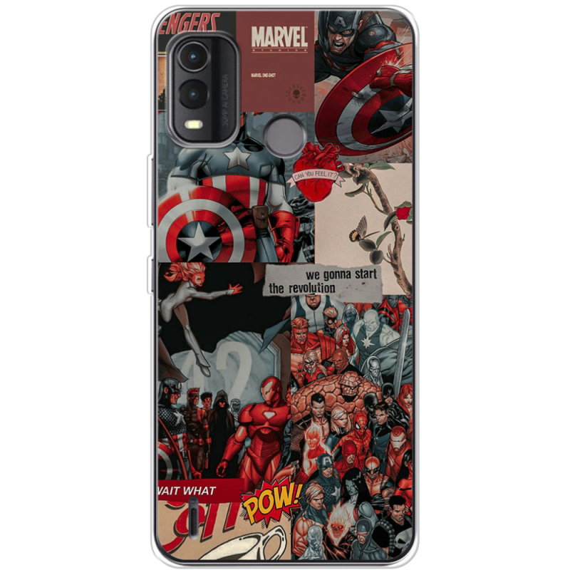 Чехол BoxFace Nokia G11 Plus Marvel Avengers