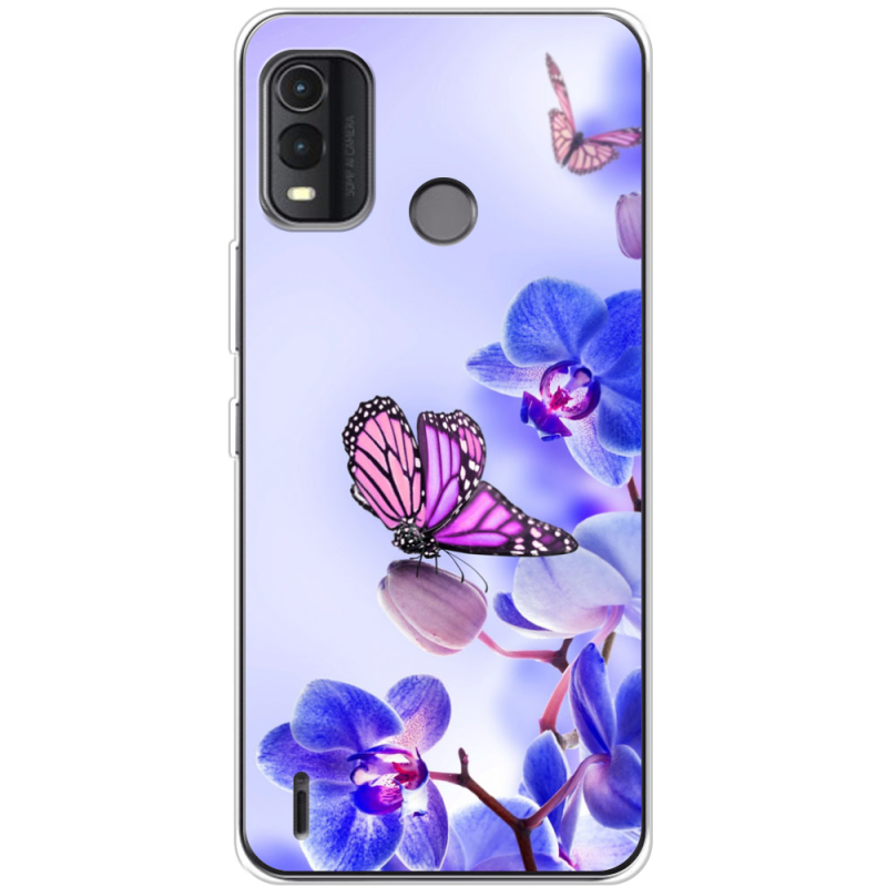 Чехол BoxFace Nokia G11 Plus Orchids and Butterflies