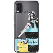 Прозрачный чехол BoxFace Nokia G11 Plus City Girl