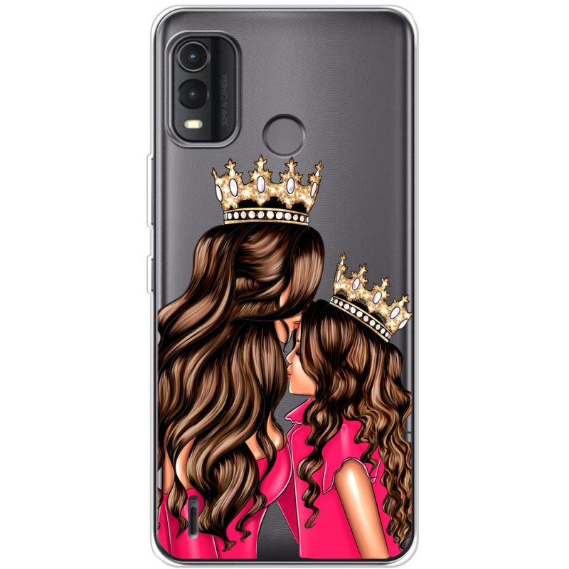 Прозрачный чехол BoxFace Nokia G11 Plus Queen and Princess