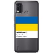 Прозрачный чехол BoxFace Nokia G11 Plus Pantone вільний синій