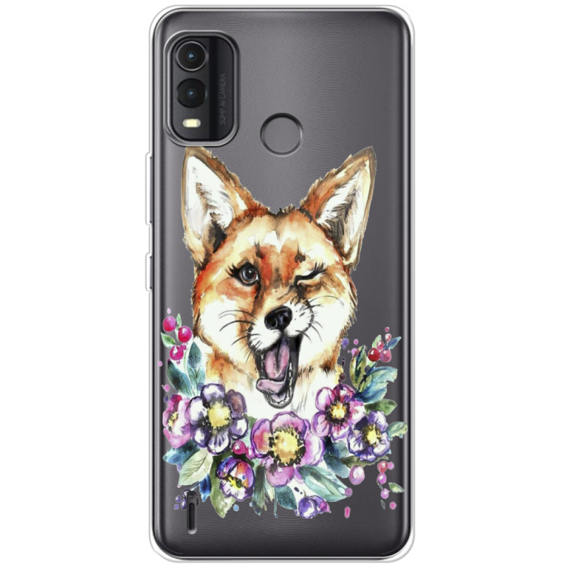 Прозрачный чехол BoxFace Nokia G11 Plus Winking Fox