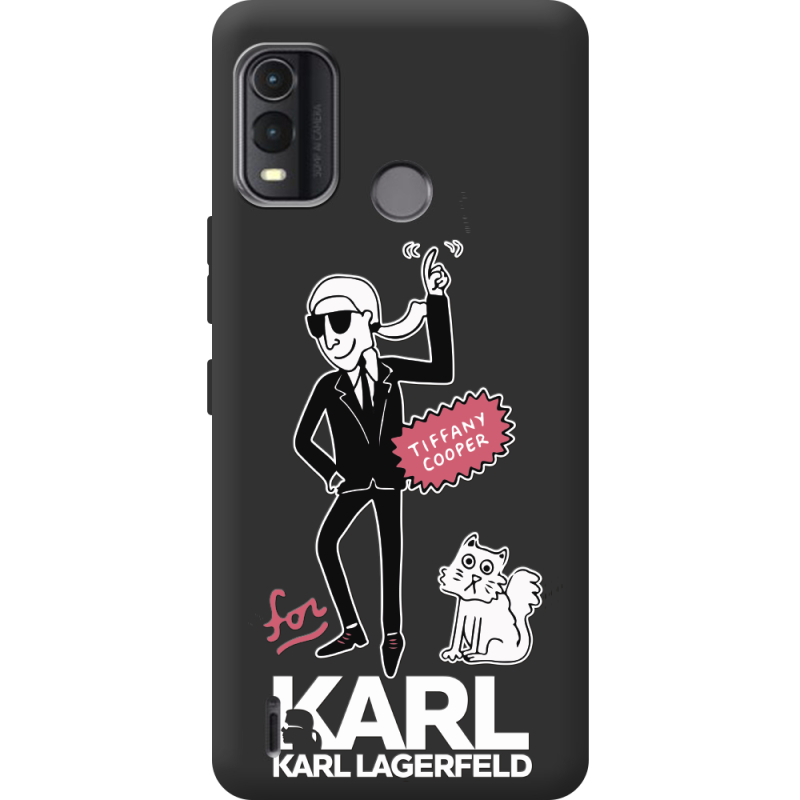 Черный чехол BoxFace Nokia G11 Plus For Karl