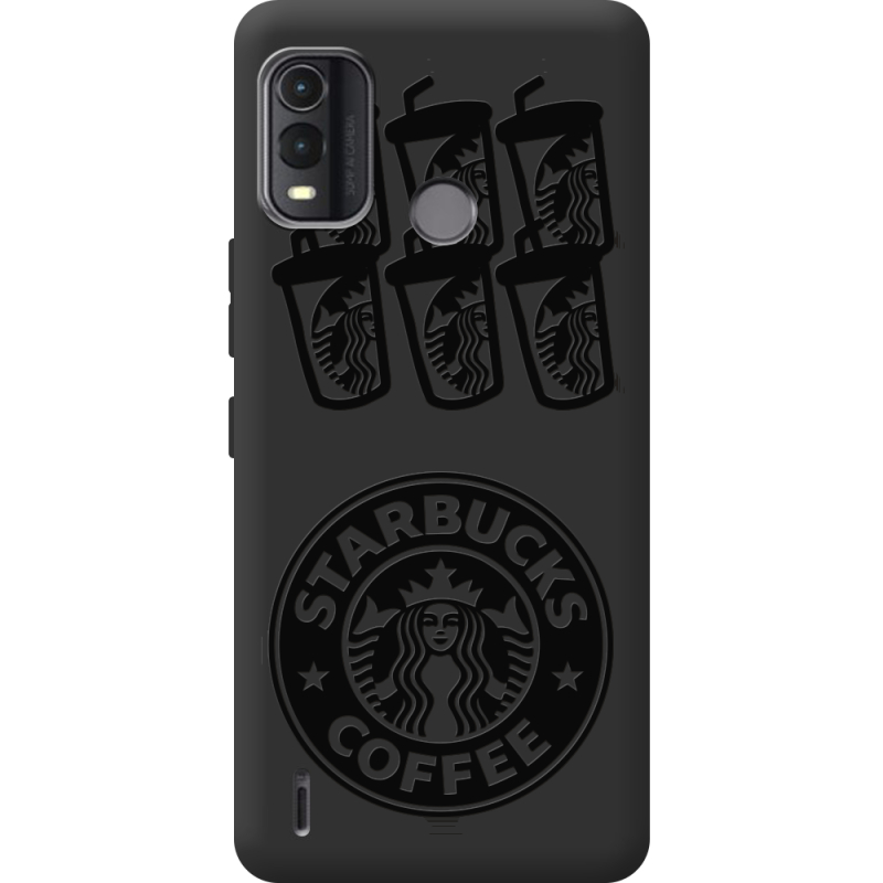 Черный чехол BoxFace Nokia G11 Plus Black Coffee