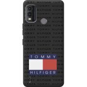 Черный чехол BoxFace Nokia G11 Plus Tommy Print