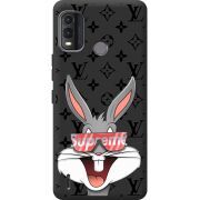 Черный чехол BoxFace Nokia G11 Plus looney bunny