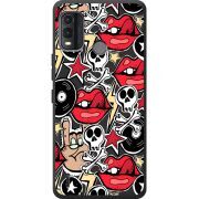 Черный чехол BoxFace Nokia G11 Plus Rock Graffiti