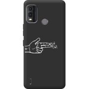 Черный чехол BoxFace Nokia G11 Plus Pew Pew