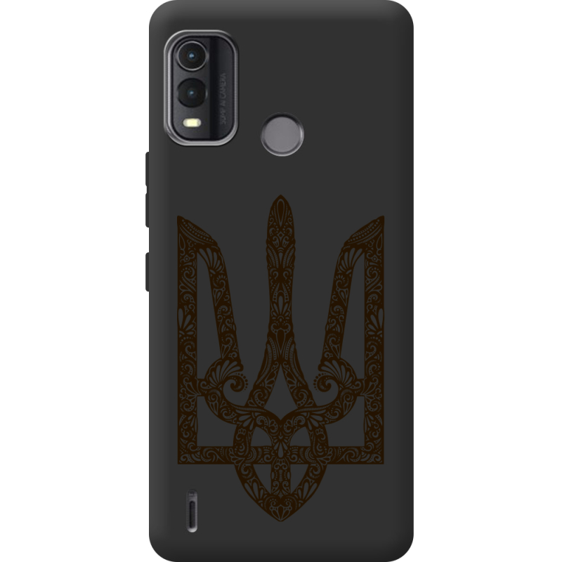 Черный чехол BoxFace Nokia G11 Plus Ukrainian Trident