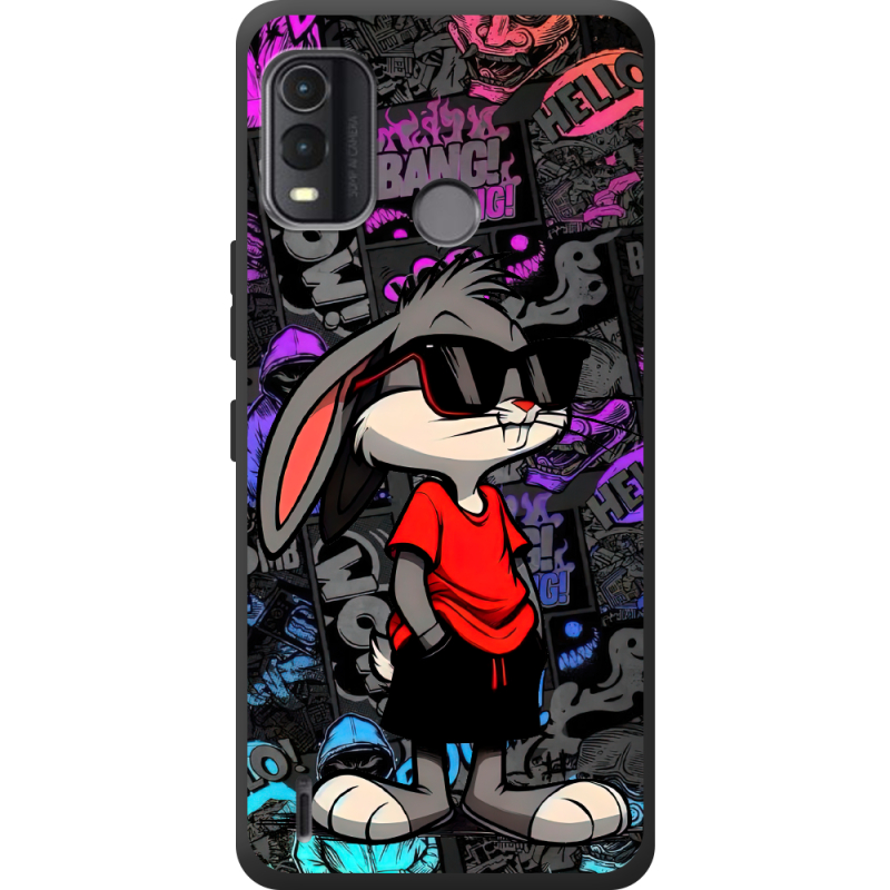 Черный чехол BoxFace Nokia G11 Plus Малий вухань