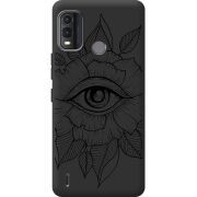 Черный чехол BoxFace Nokia G11 Plus Eye