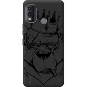 Черный чехол BoxFace Nokia G11 Plus Bear King