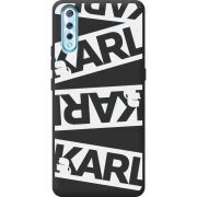 Черный чехол BoxFace Vivo V17 Neo White Karl