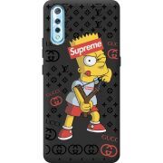 Черный чехол BoxFace Vivo V17 Neo Yellow Fun