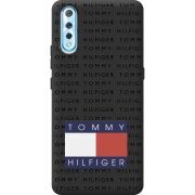 Черный чехол BoxFace Vivo V17 Neo Tommy Print