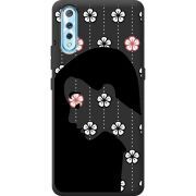 Черный чехол BoxFace Vivo V17 Neo Flower Hair