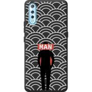 Черный чехол BoxFace Vivo V17 Neo Man Pattern