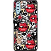 Черный чехол BoxFace Vivo V17 Neo Rock Graffiti