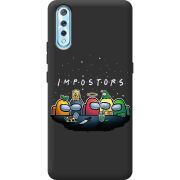 Черный чехол BoxFace Vivo V17 Neo Among Us Impostors