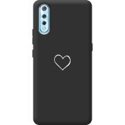 Черный чехол BoxFace Vivo V17 Neo My Heart