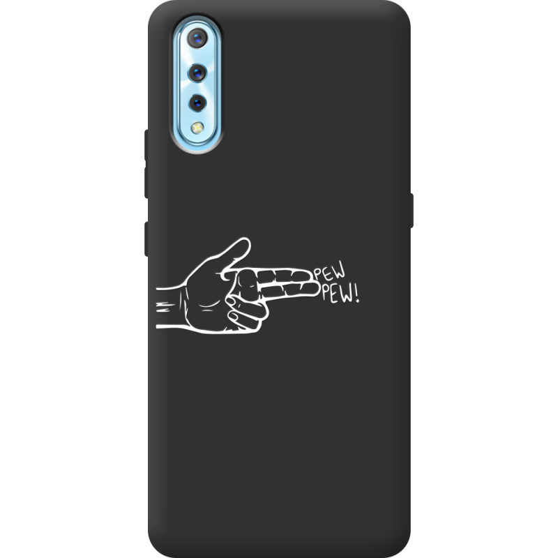 Черный чехол BoxFace Vivo V17 Neo Pew Pew