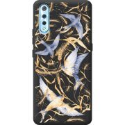 Черный чехол BoxFace Vivo V17 Neo Ластівки