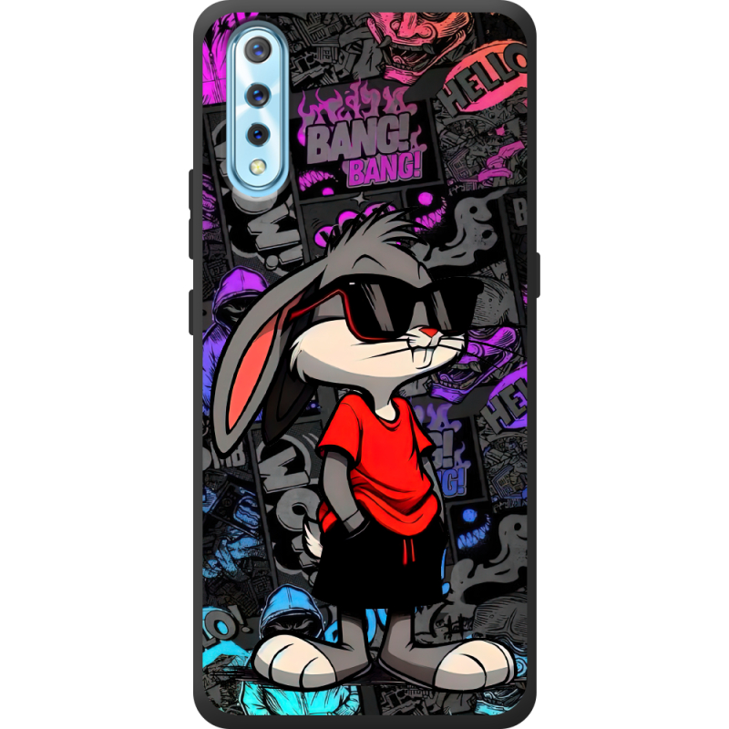 Черный чехол BoxFace Vivo V17 Neo Малий вухань