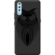 Черный чехол BoxFace Vivo V17 Neo Owl