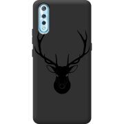 Черный чехол BoxFace Vivo V17 Neo Deer