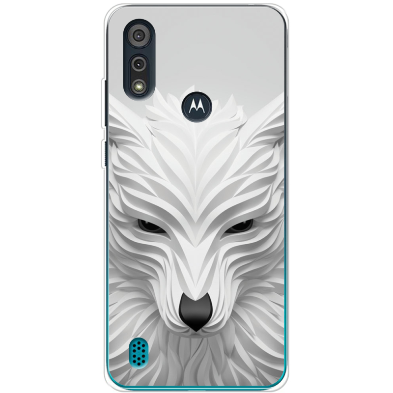 Чехол BoxFace Motorola E6i White Wolf