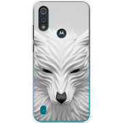 Чехол BoxFace Motorola E6i White Wolf