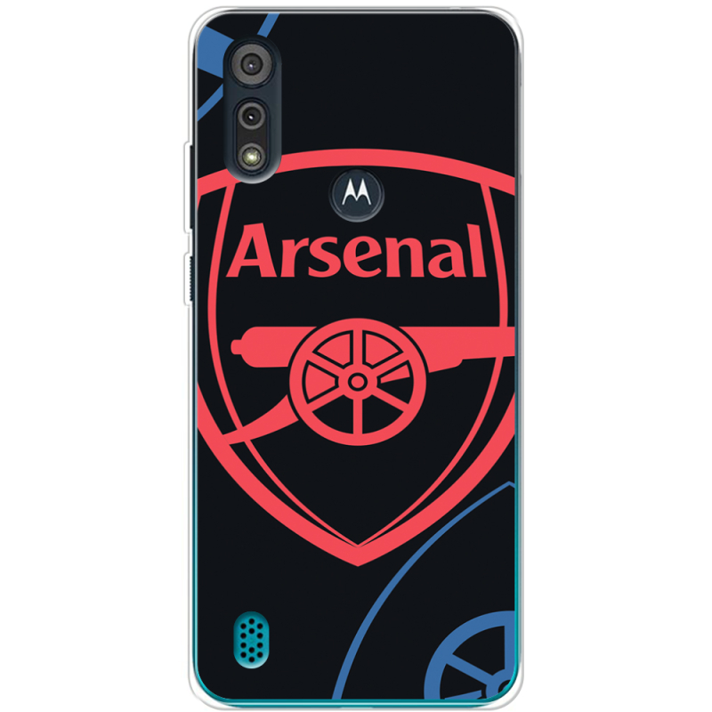 Чехол BoxFace Motorola E6i Football Arsenal