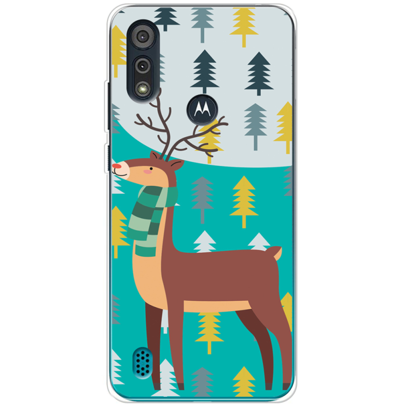 Чехол BoxFace Motorola E6i Foresty Deer
