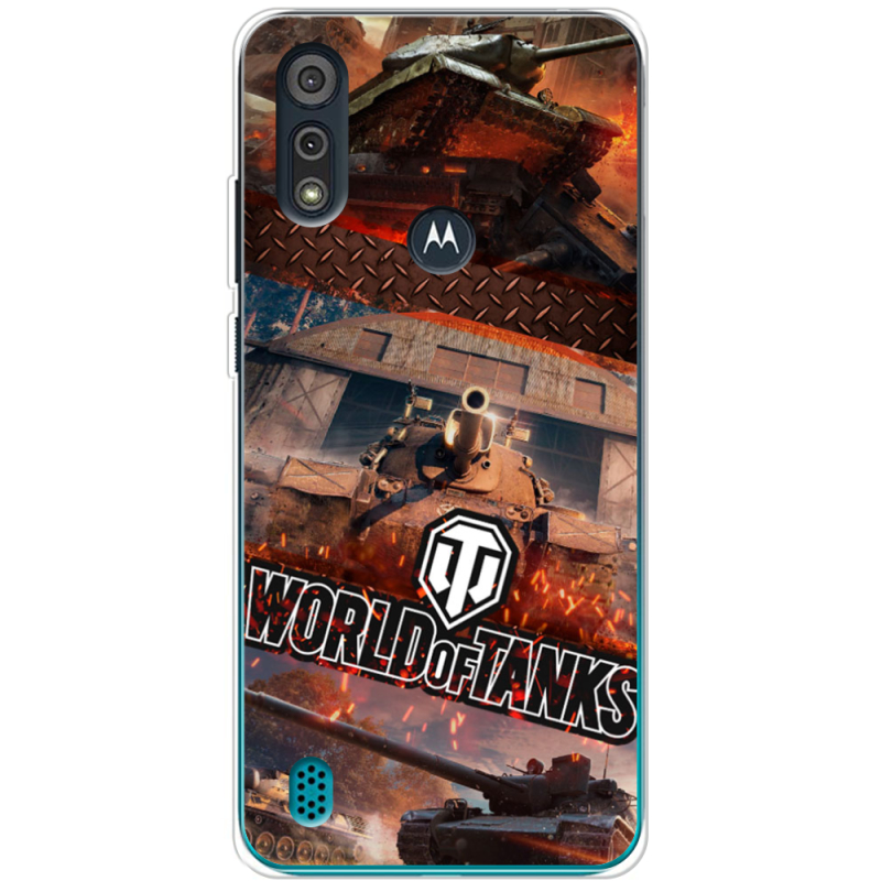 Чехол BoxFace Motorola E6i World Of Tanks