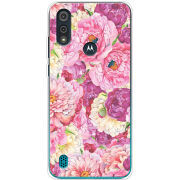 Чехол BoxFace Motorola E6i Pink Peonies