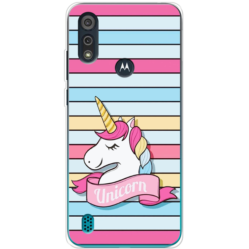 Чехол BoxFace Motorola E6i Unicorn