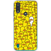 Чехол BoxFace Motorola E6i Yellow Ducklings