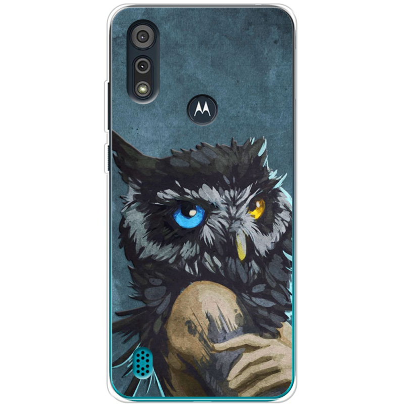 Чехол BoxFace Motorola E6i Owl Woman