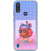 Чехол BoxFace Motorola E6i Girl in the Clouds