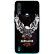 Чехол BoxFace Motorola E6i Harley Davidson and eagle