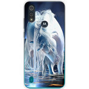 Чехол BoxFace Motorola E6i White Horse