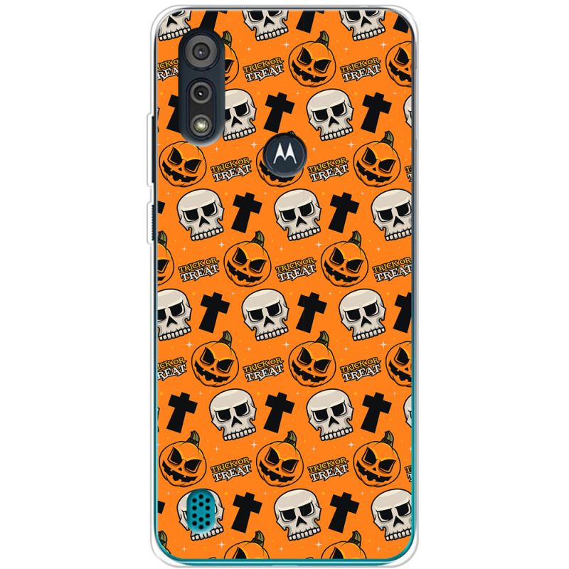 Чехол BoxFace Motorola E6i Halloween Trick or Treat