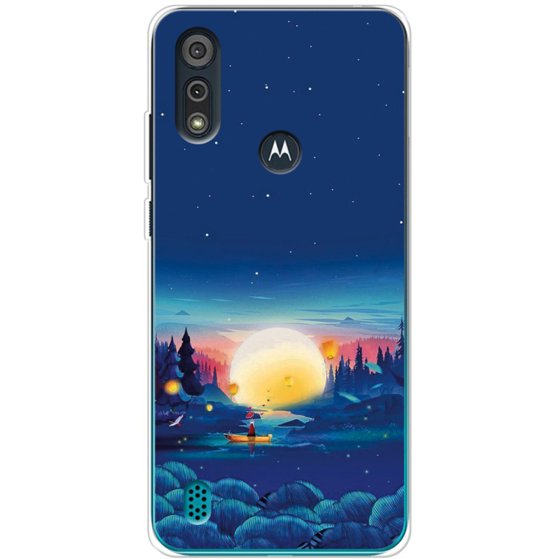 Чехол BoxFace Motorola E6i Спокойной ночи